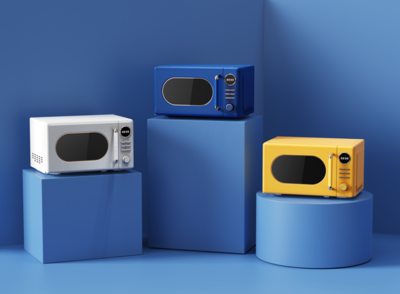 智能烤箱的CMF與視覺渲染 以美的為例探索工業(yè)設(shè)計的未來趨勢